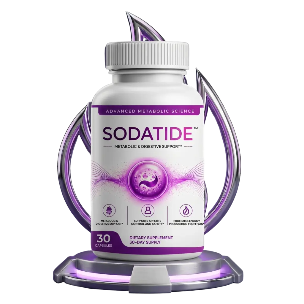 SodaTide metabolic and digestive support capsules bottle